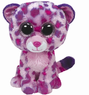 Ty Beanie Boos Glamour The Pink Leopard Medium