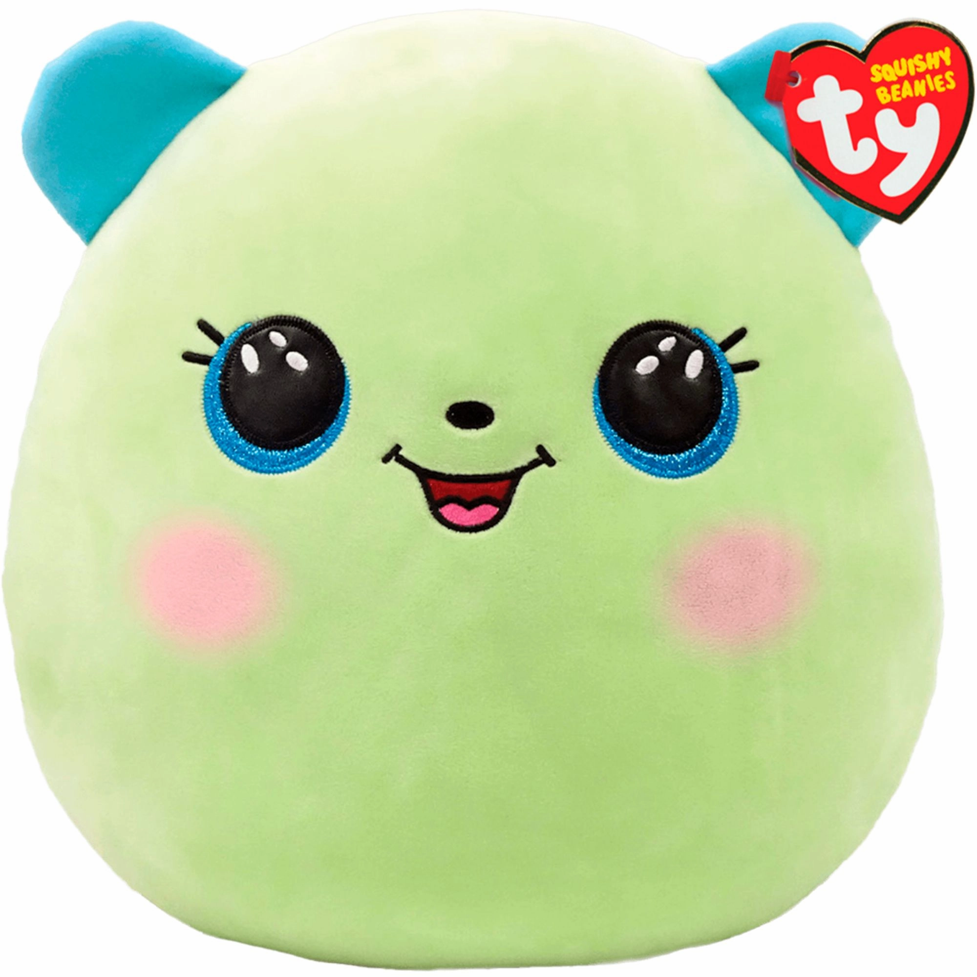 Ty Squishy Beanies 35cm - Clover Green Bear