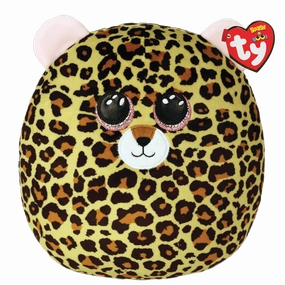 Ty Squishy Beanies 35cm - Livvie Spotted Leopard