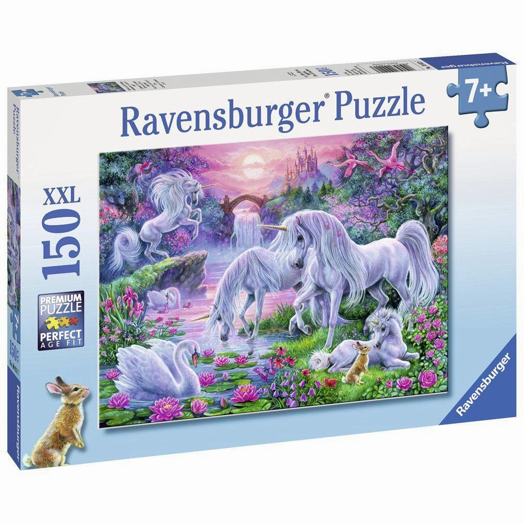 Unicorns in the Sunset Glow