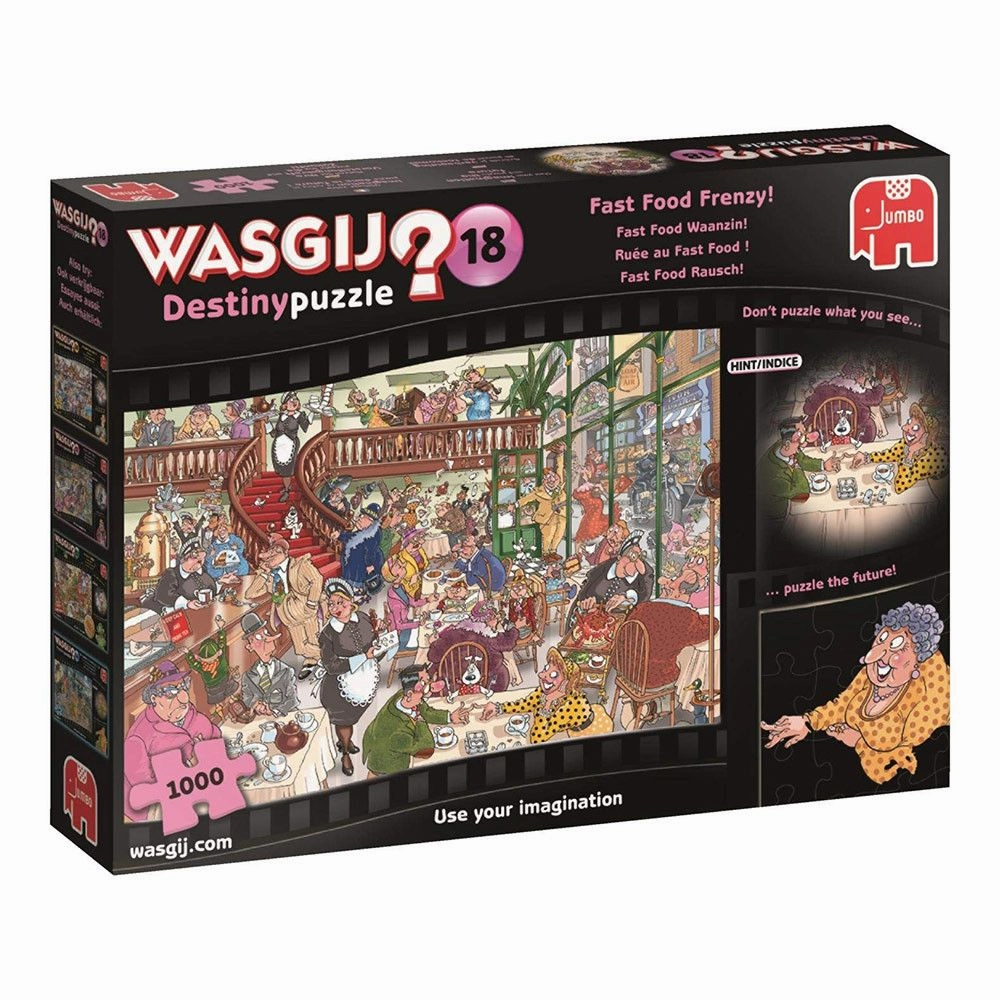 Wasgij Destiny #18 Fast Food Frenzy 1000 Piece Puzzle