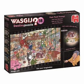 Wasgij Destiny #18 Fast Food Frenzy 1000 Piece Puzzle