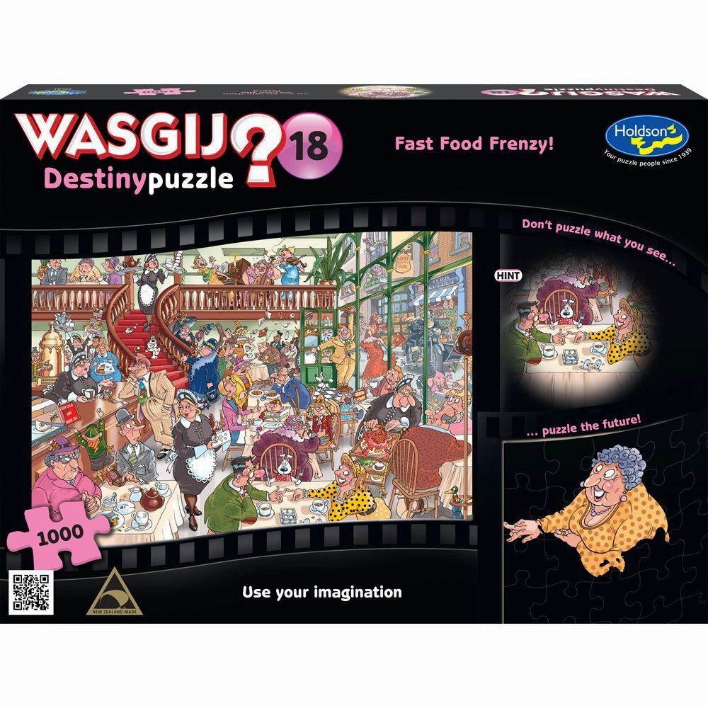 Wasgij Destiny #18 Fast Food Frenzy 1000 Piece Puzzle