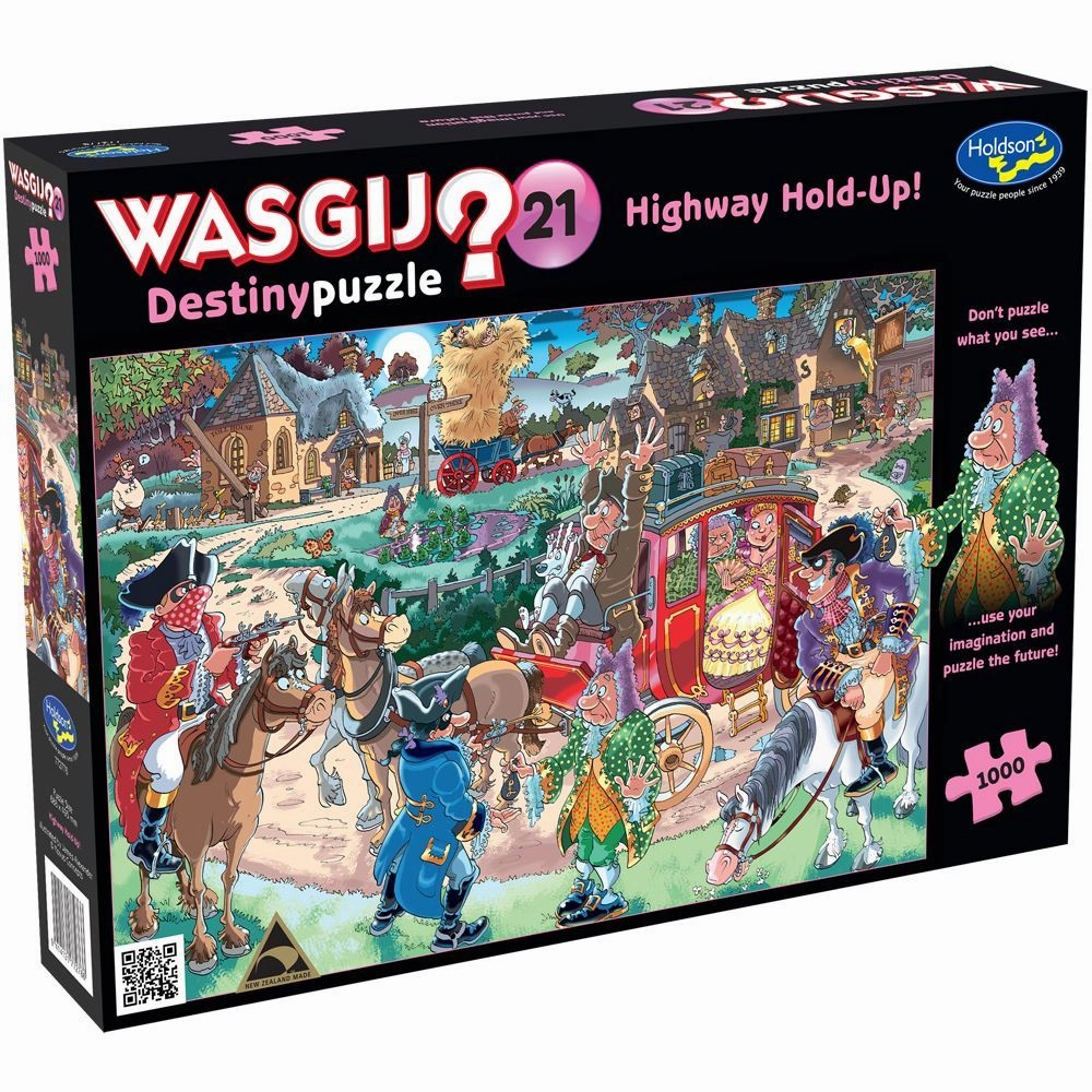Wasgij Destiny #21 Highway Hold-Up! 1000 Piece Puzzle