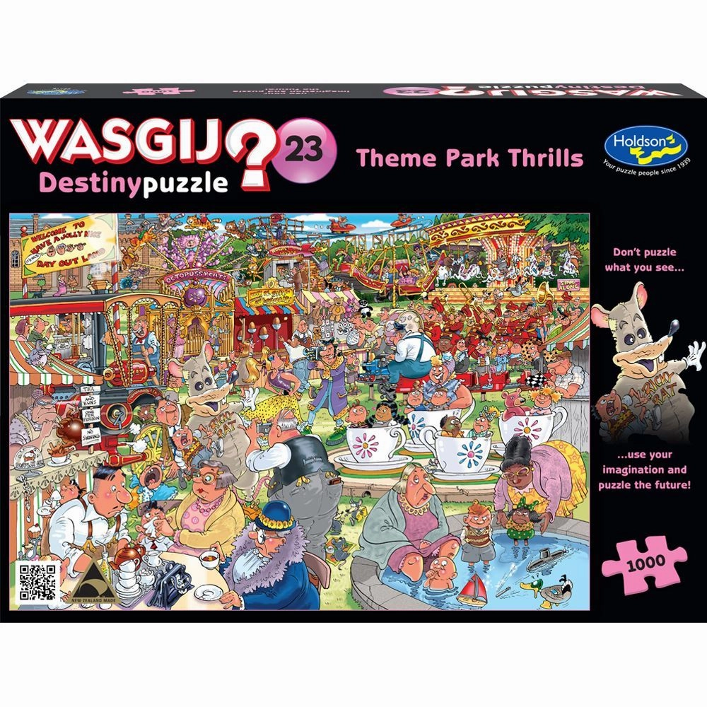 Wasgij Destiny #23 Theme Park Thrills 1000 Piece Puzzle