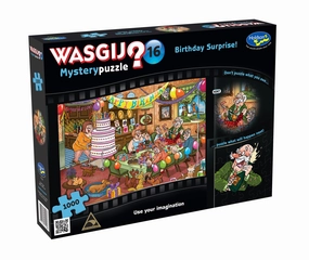 Wasgij Mystery #16 Birthday Surprise! 1000 Piece Puzzle