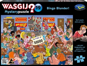 Wasgij Mystery #19 Bingo Blunder 1000 Piece Puzzle