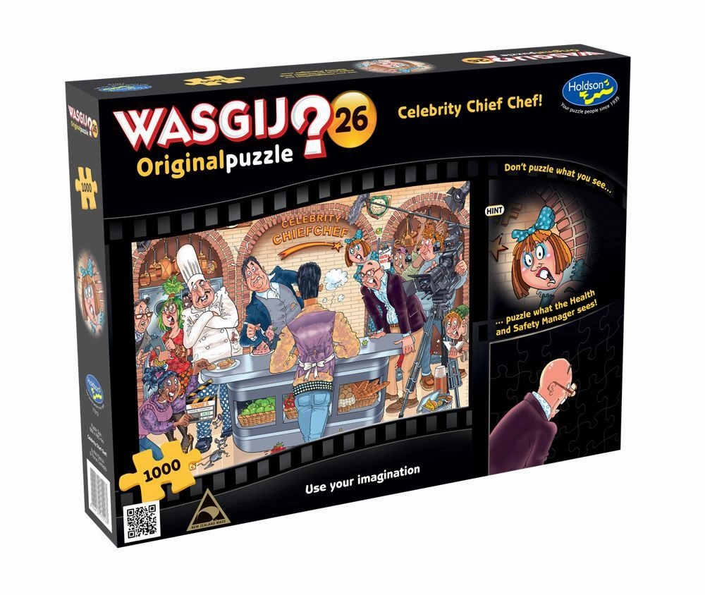 Wasgij Original 26 Celebrity Chief Chef 1000 Piece