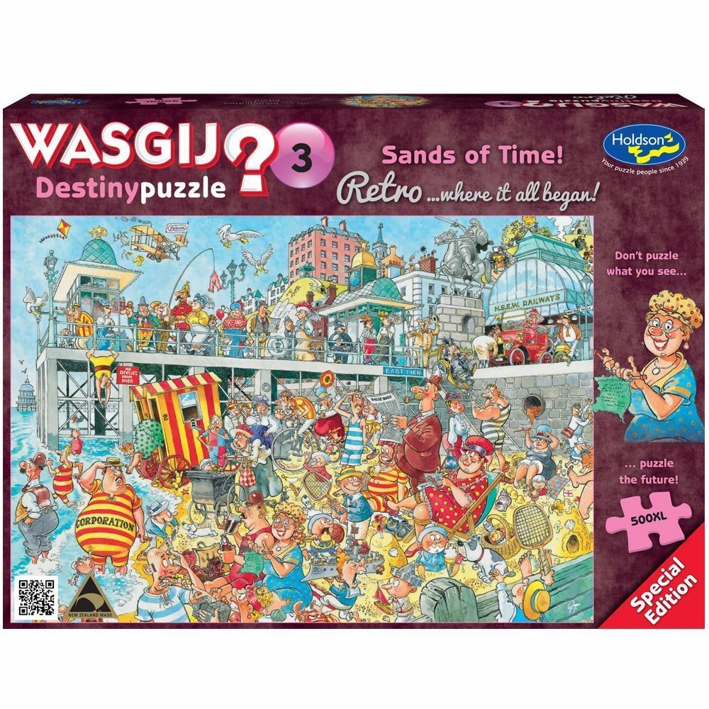 Wasgij Retro 500 Piece Xl Jigsaw PuzzleDestiny 3 Sands Of Time