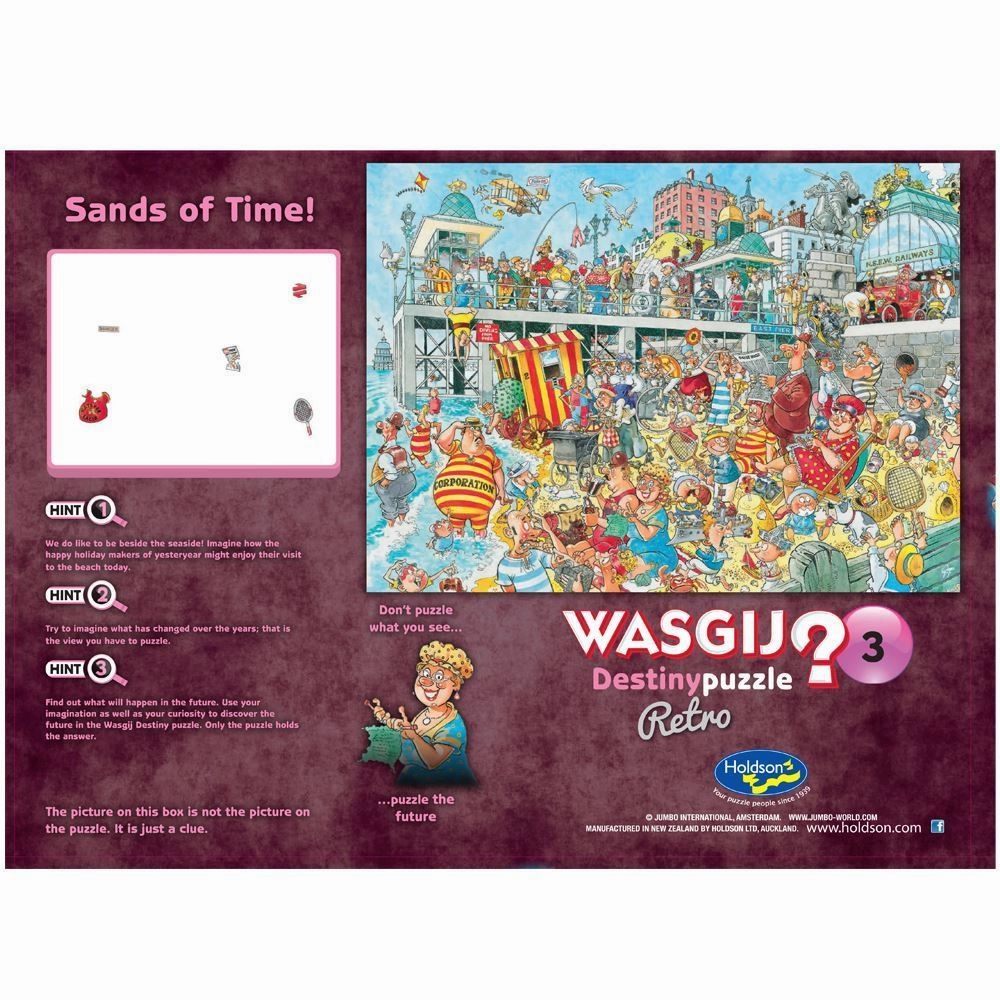 Wasgij Retro 500 Piece Xl Jigsaw PuzzleDestiny 3 Sands Of Time