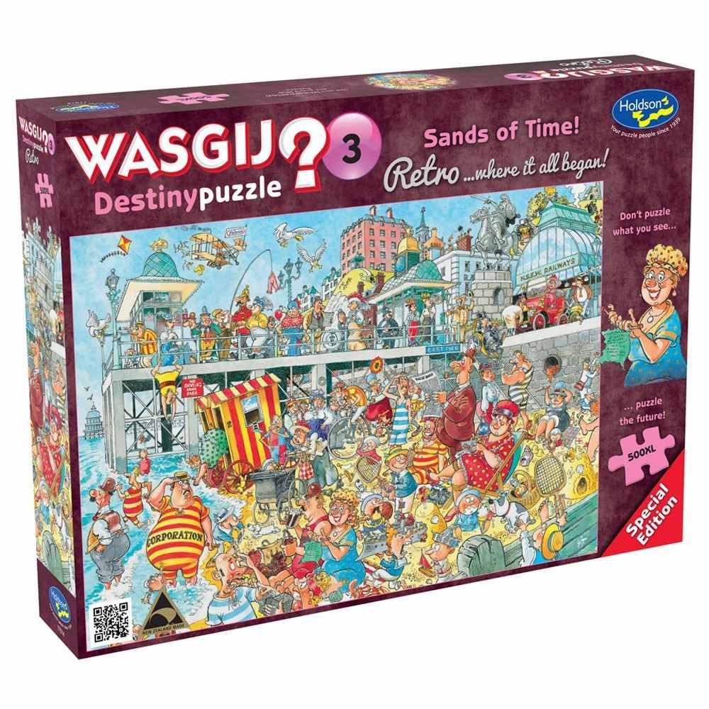 Wasgij Retro 500 Piece Xl Jigsaw PuzzleDestiny 3 Sands Of Time