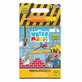 Water Magic Construction Coloring Book