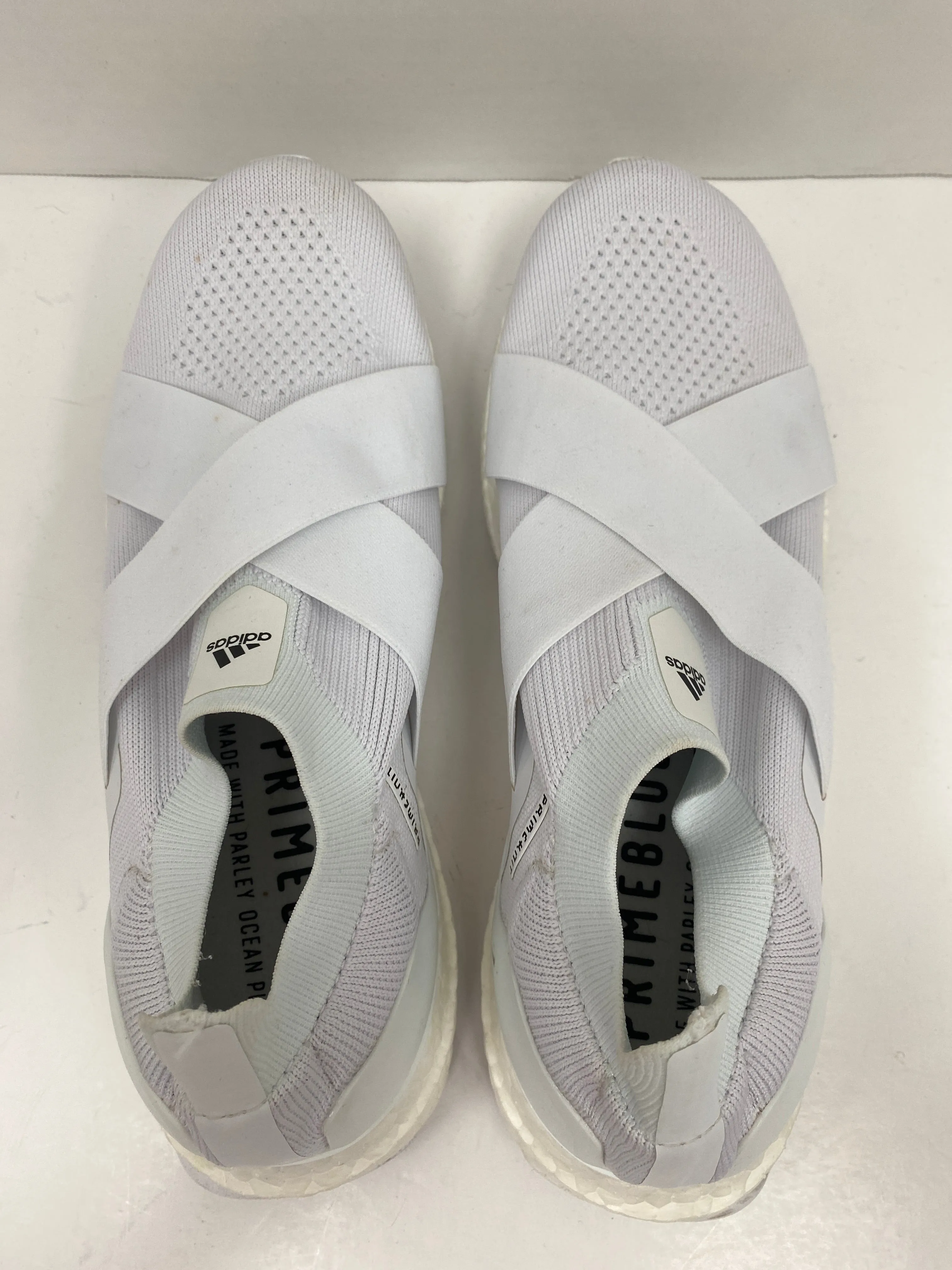 White Shoes Athletic Adidas, Size 8.5