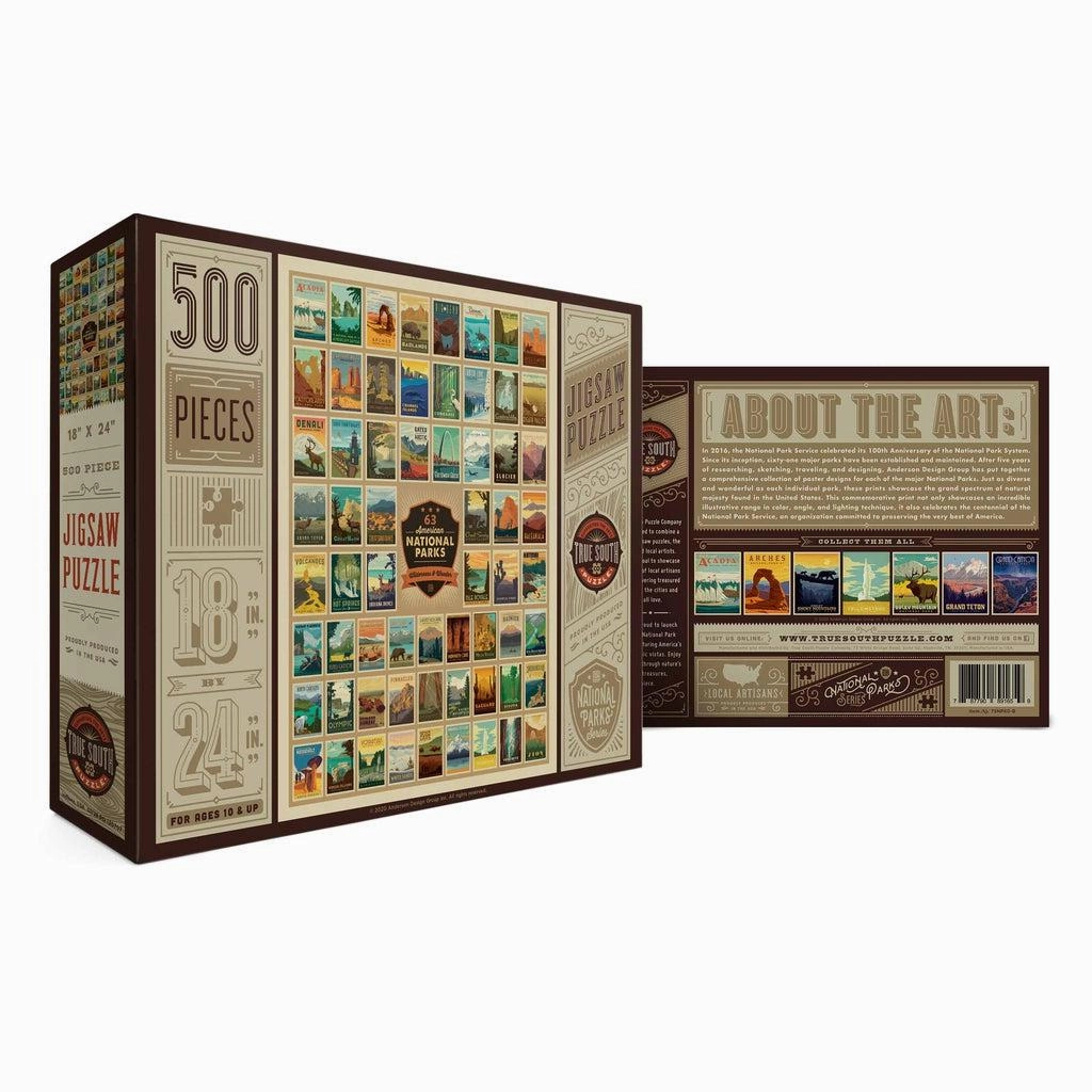 Wilderness & Wonder 63 Parks 500pc