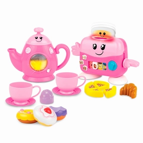 Winfun Mycook Master Toast 'N Fun Tea Set  Pink