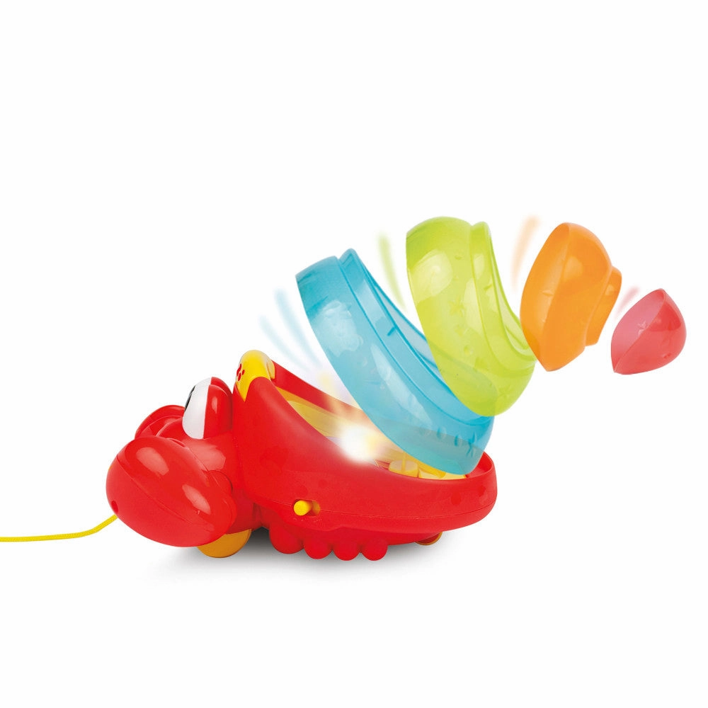 Winfun Pull Along Crab Stacker - Colorful Interactive Toy for Toddlers