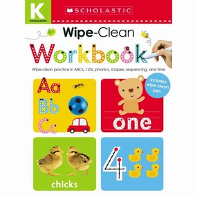 WipeClean Workbook: Grade K