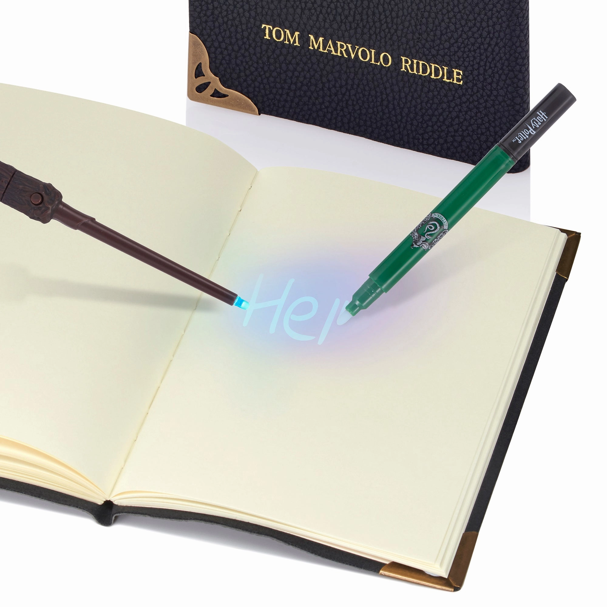 Wizarding World Harry Potter Tom Riddle's Diary Set with Slytherin UV Pen & Magic Wand