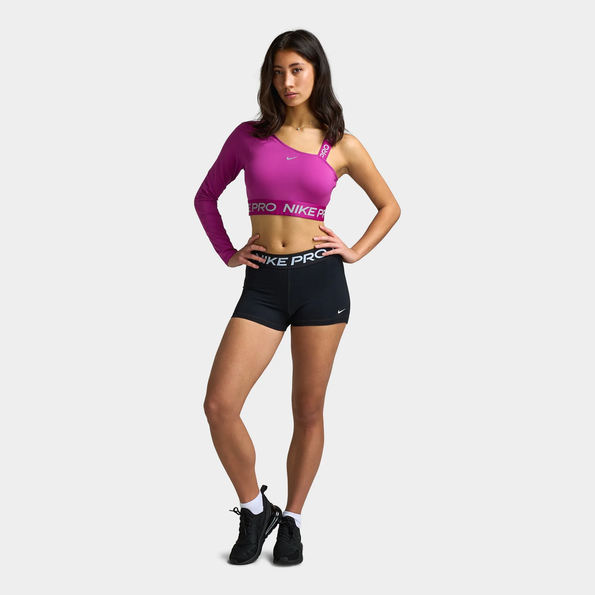 Womens Nike Nike Pro Women's 3" Shorts / Black
