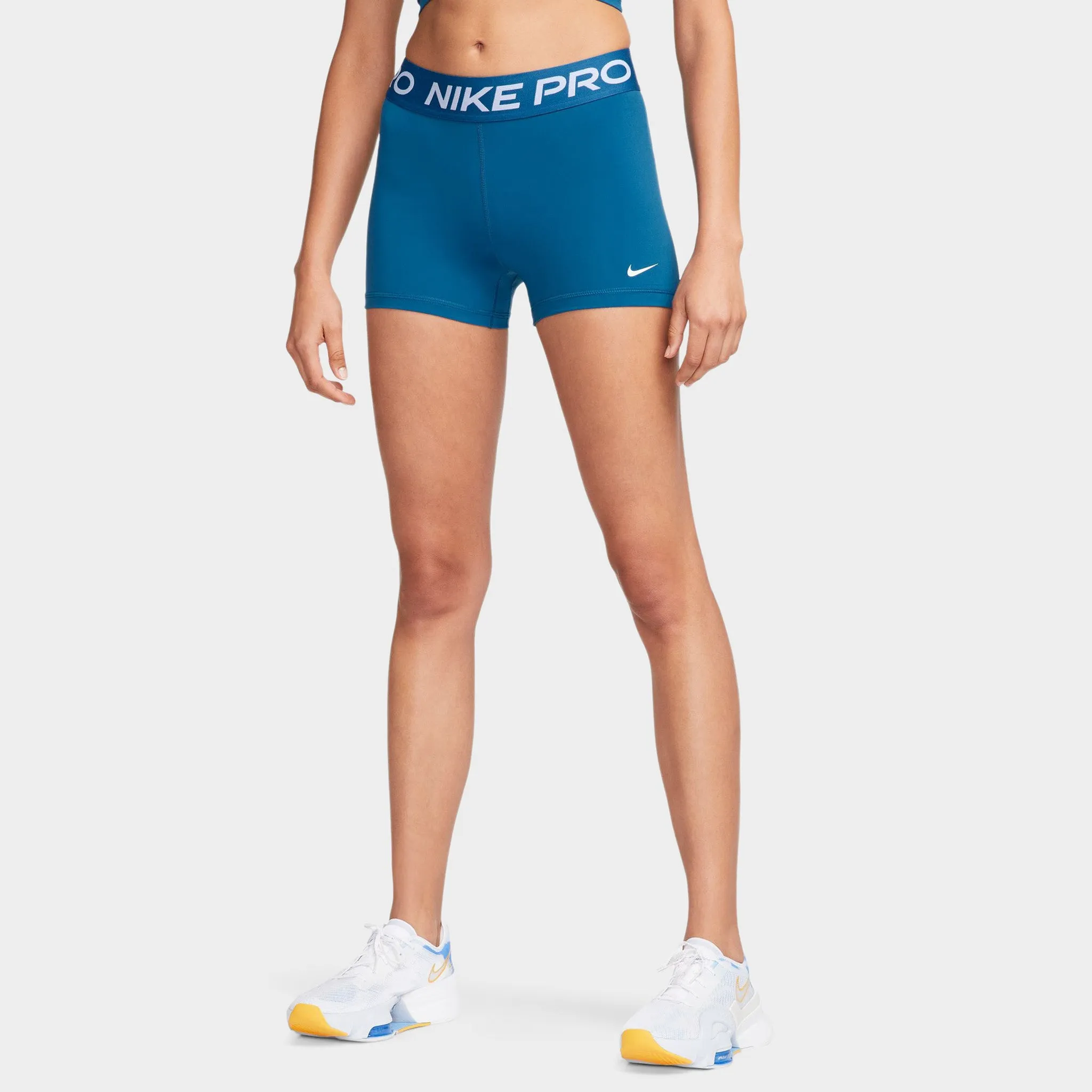 Womens Nike Nike Pro Women's 3" Shorts / Blue
