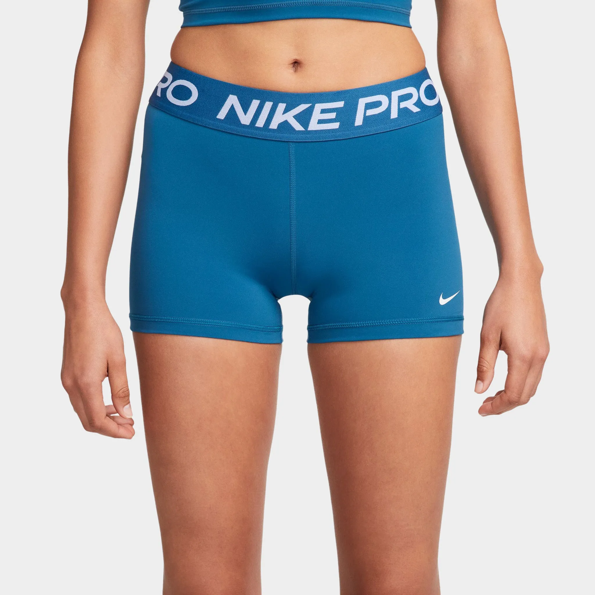 Womens Nike Nike Pro Women's 3" Shorts / Blue