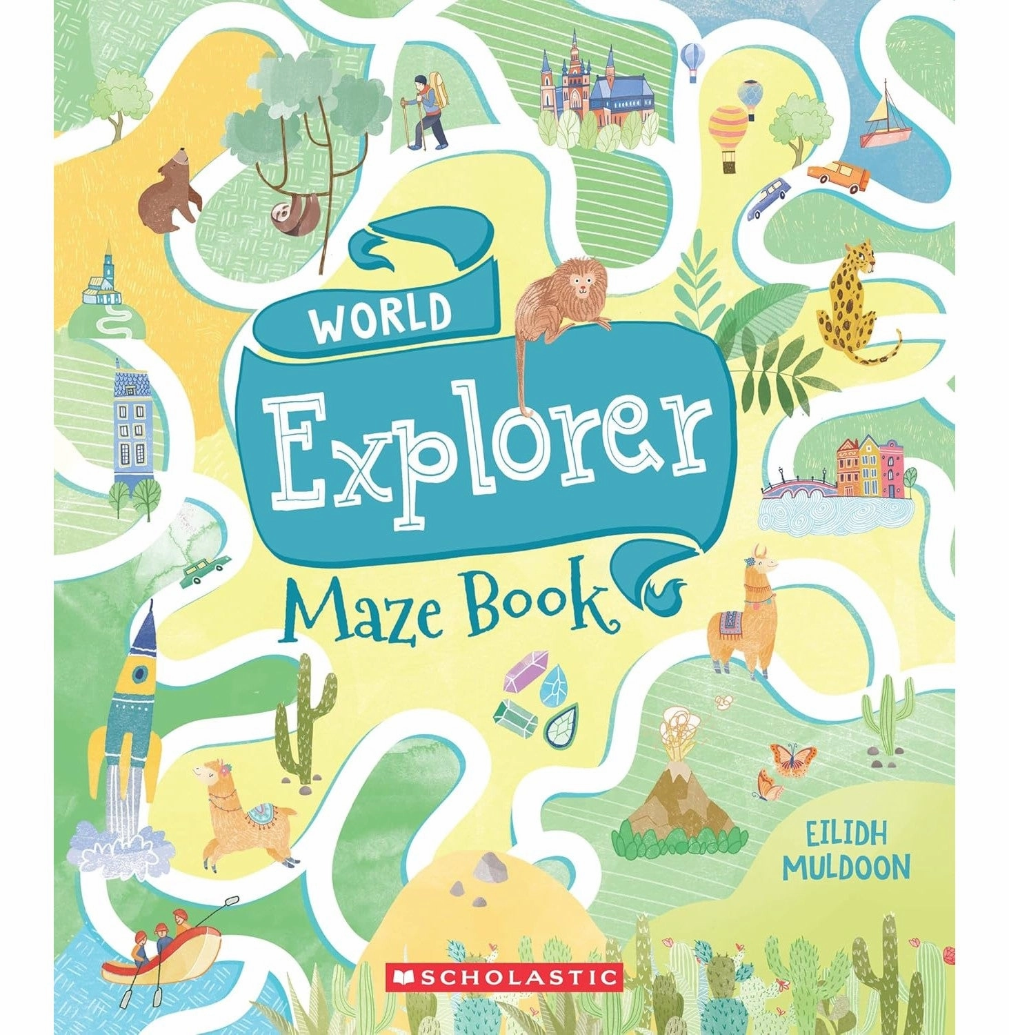 World Explorer Maze Book