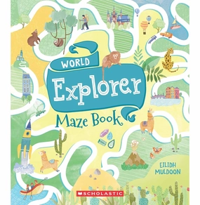 World Explorer Maze Book