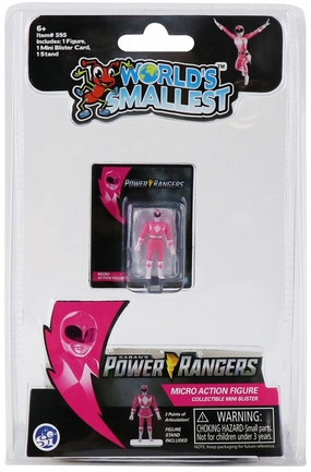 World's Smallest Action Figure Power Rangers Pink Ranger