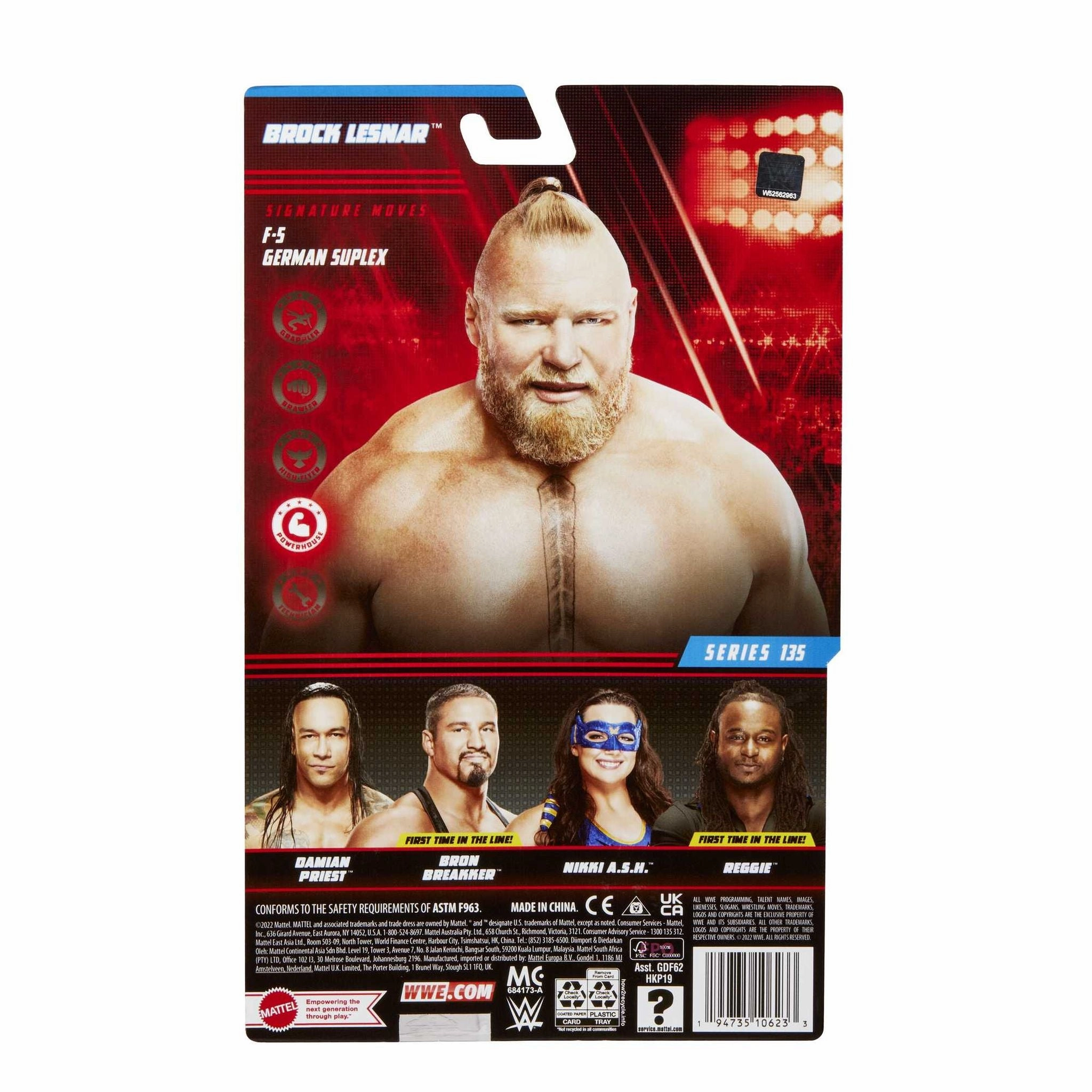 WWE Basic Action Figure Series 135 - Brock Lesnar