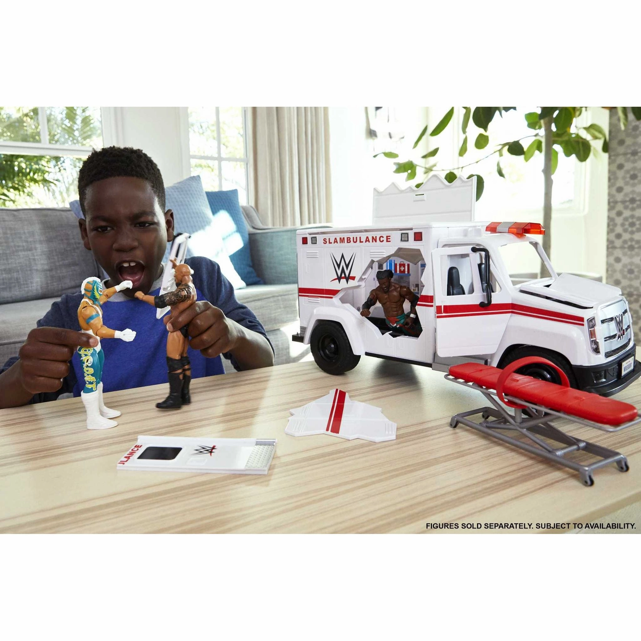 WWE Wrekkin Slambulance Vehicle