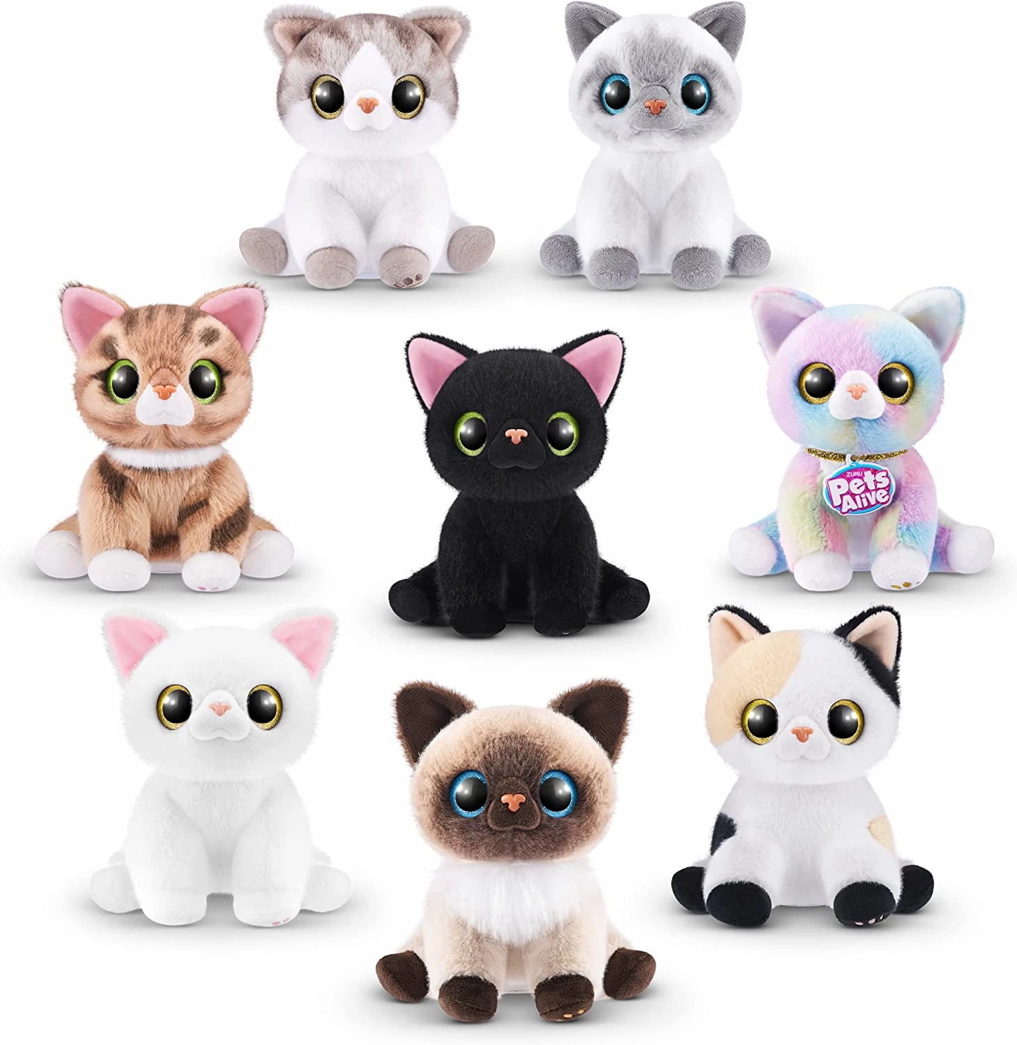 ZURU Pets Smitten Kitten's Interactive Plush