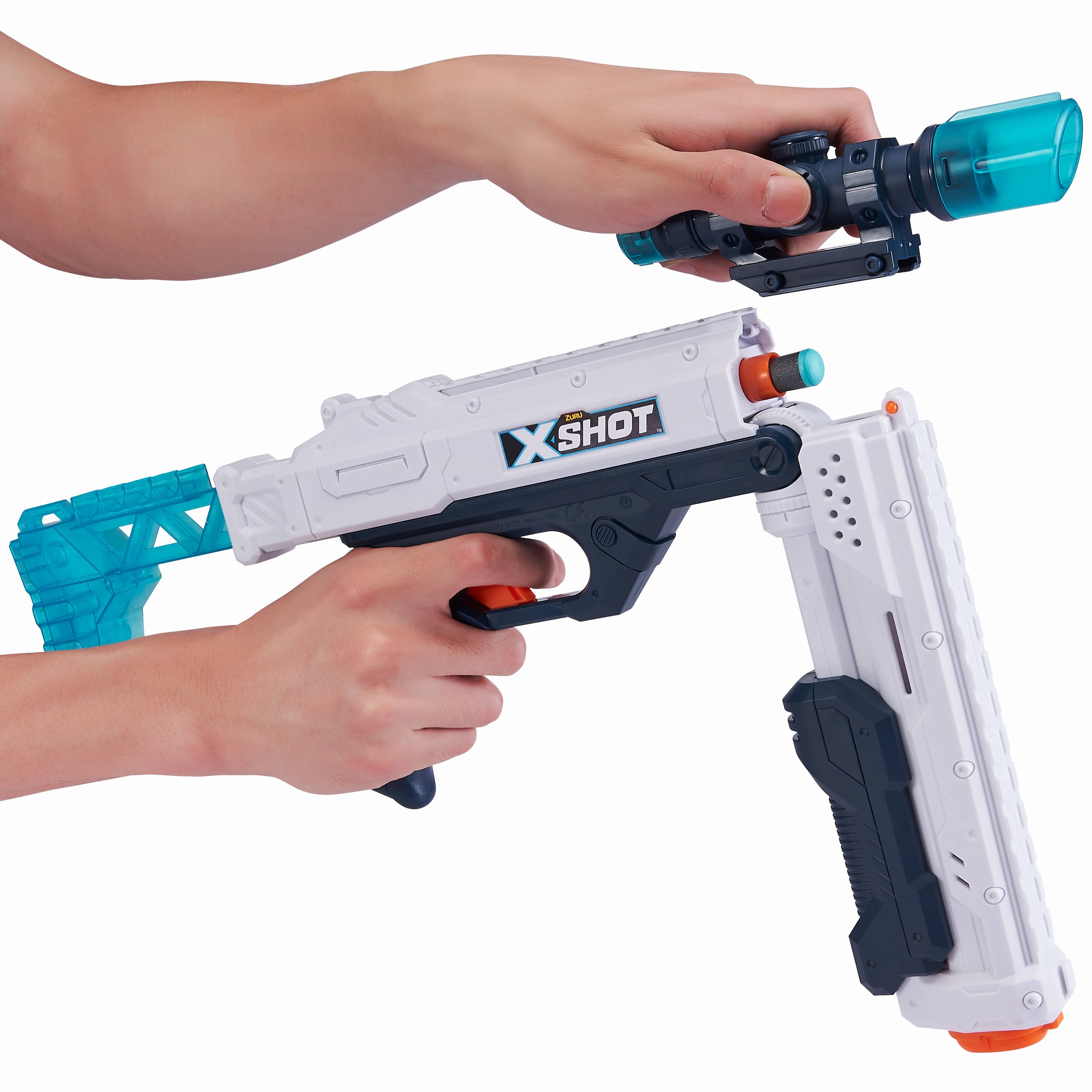 ZURU X Shot Excel Hawk Eye Dart Shooter With 16 Darts