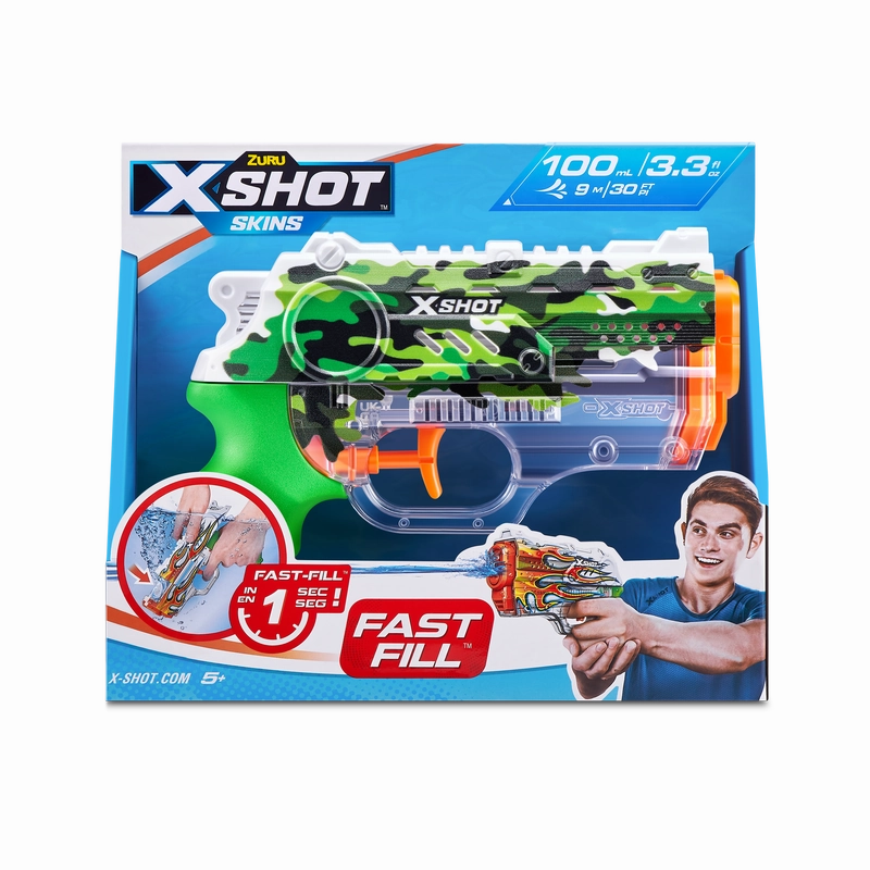 ZURU X Shot Fast Fill Nano Water Blaster Jungle Camo