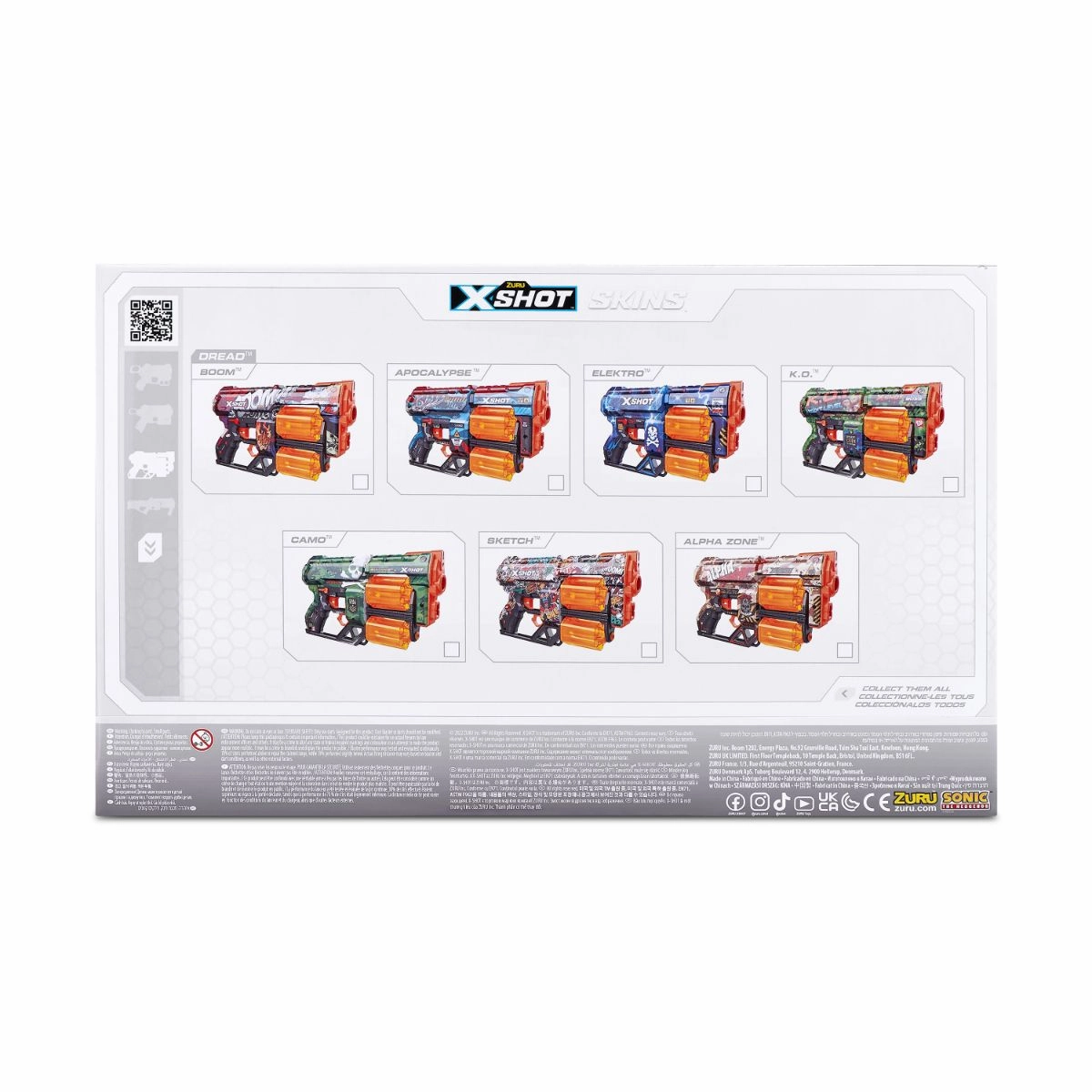 ZURU X Shot Skins Dread Dart Blaster Apocalypse