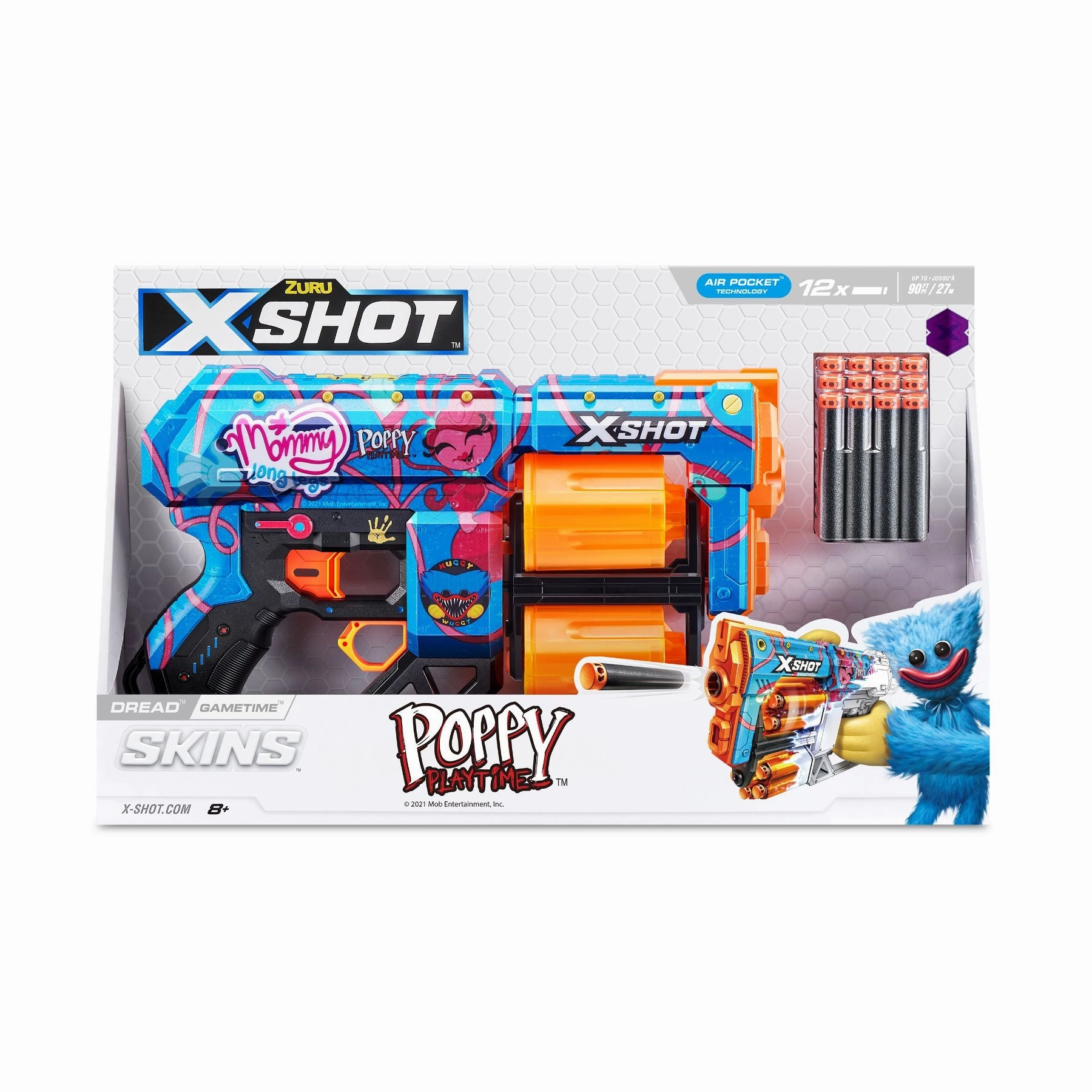 ZURU X Shot Skins Dread Poppy Playtime Gametime