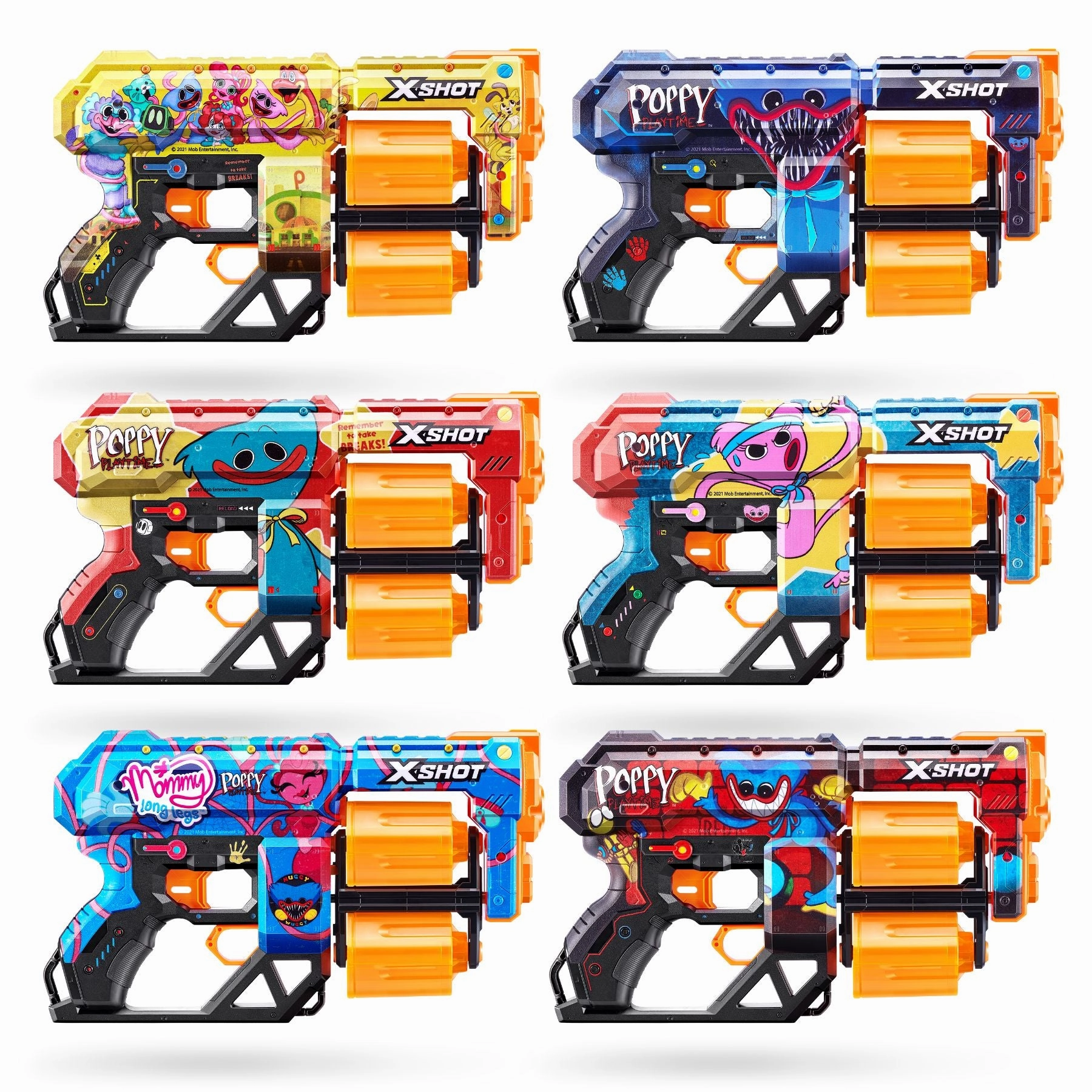 ZURU X Shot Skins Dread Poppy Playtime Gametime