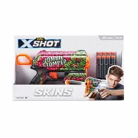 ZURU X Shot Skins Flux Blaster Zombie Stomper