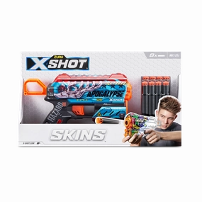 ZURU X Shot Skins Flux Dart Blaster Apocalypse