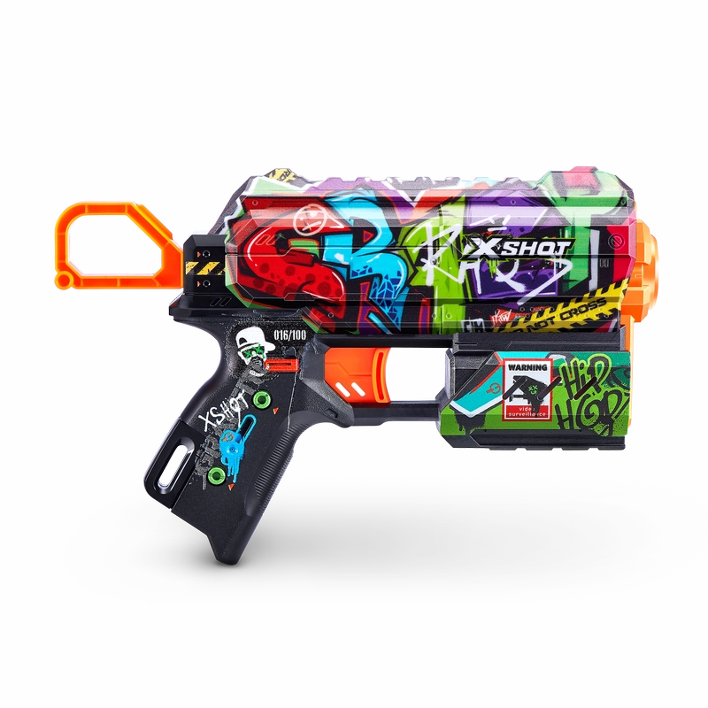 ZURU X Shot Skins Flux Dart Blaster Graffiti