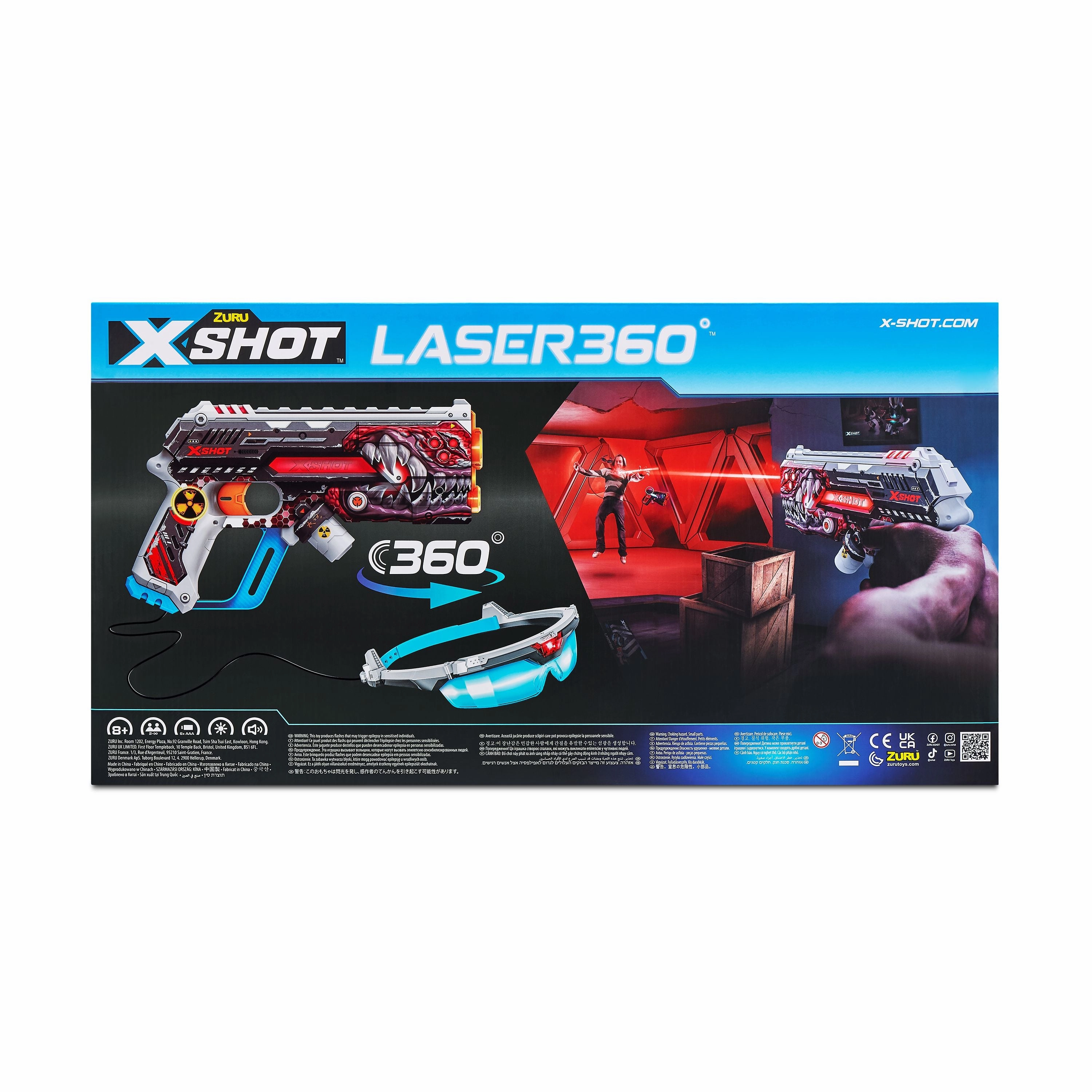 ZURU X Shot Skins Laser 360