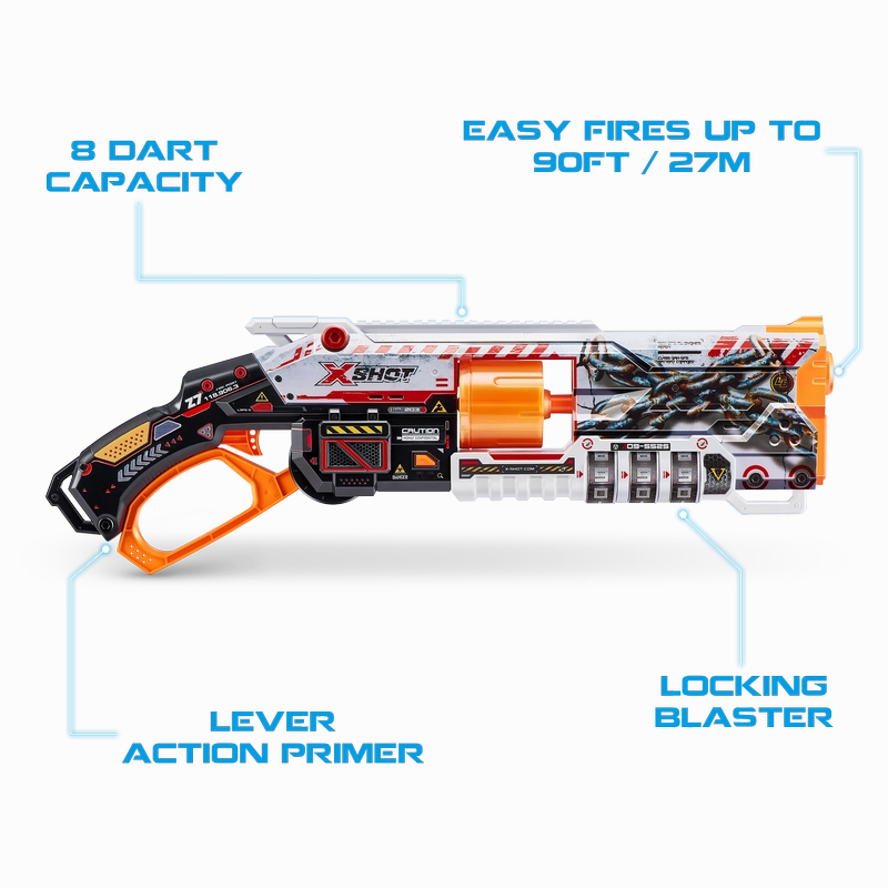 ZURU X Shot Skins Lock Blaster