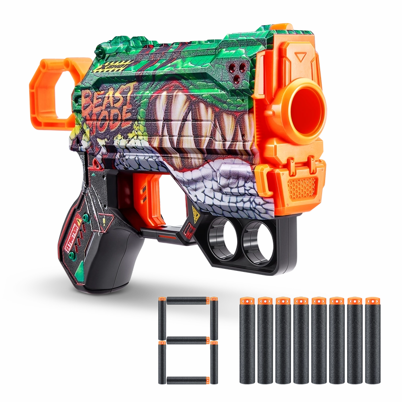 ZURU X Shot Skins Menace Dart Blaster Beast Out