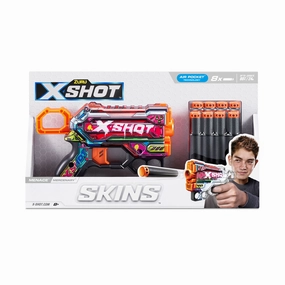 ZURU X Shot Skins Menace Dart Blaster Mercenary
