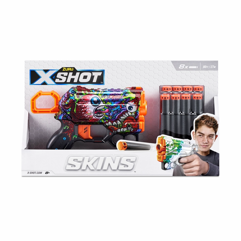 ZURU X Shot Skins Menace Dart Blaster Scream