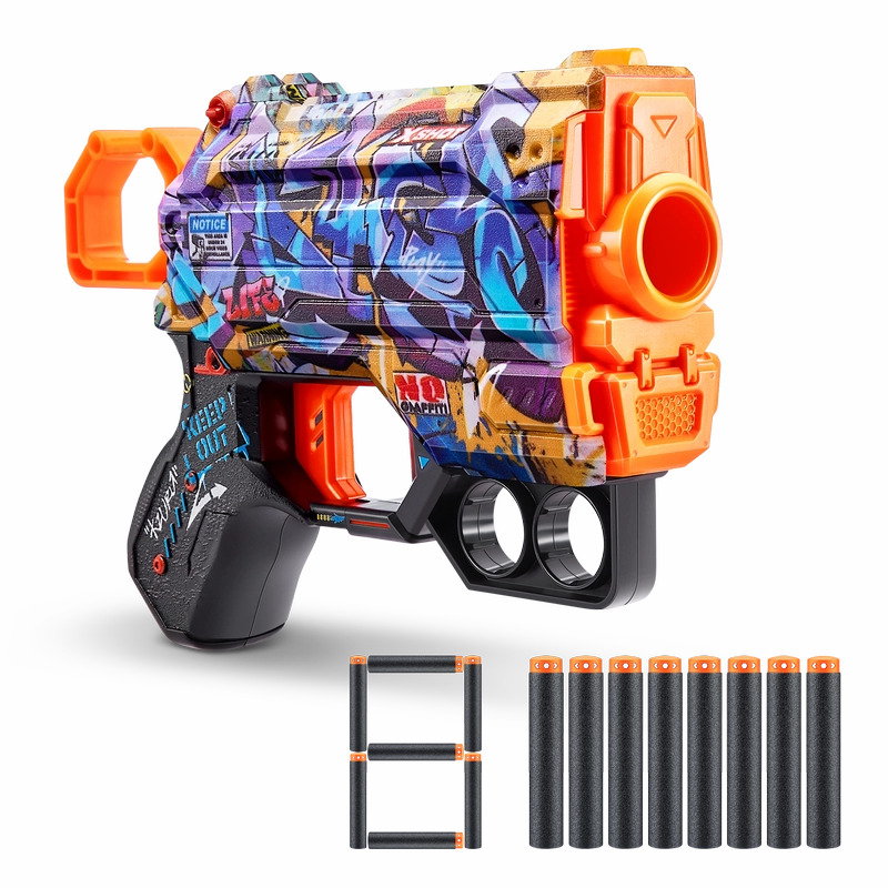 ZURU X Shot Skins Menace Dart Blaster Spray Tag